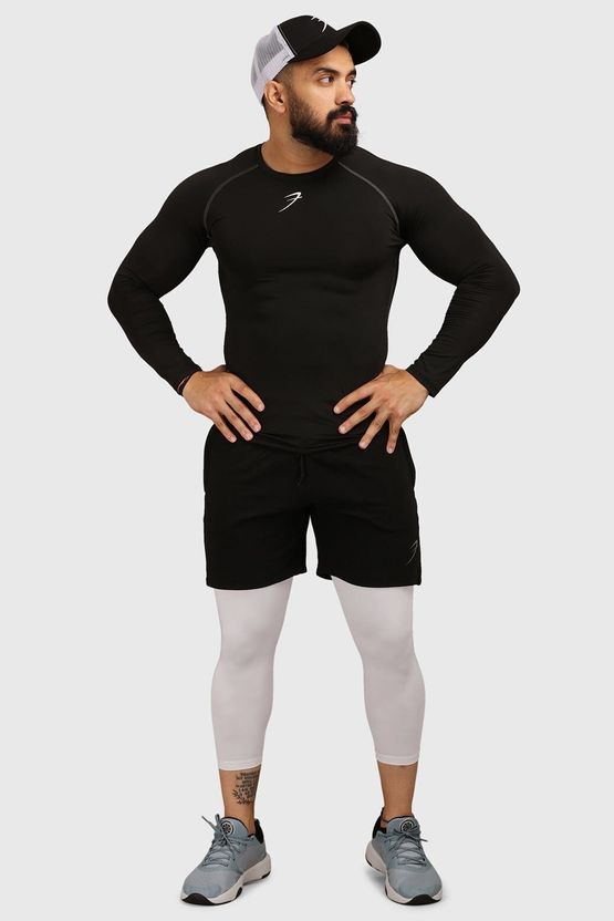 FuaarK Solid Men Black T-Shirt - Image 3