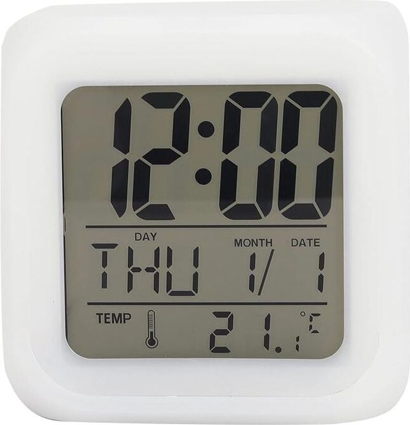 BLISS Digital White Clock - Image 1