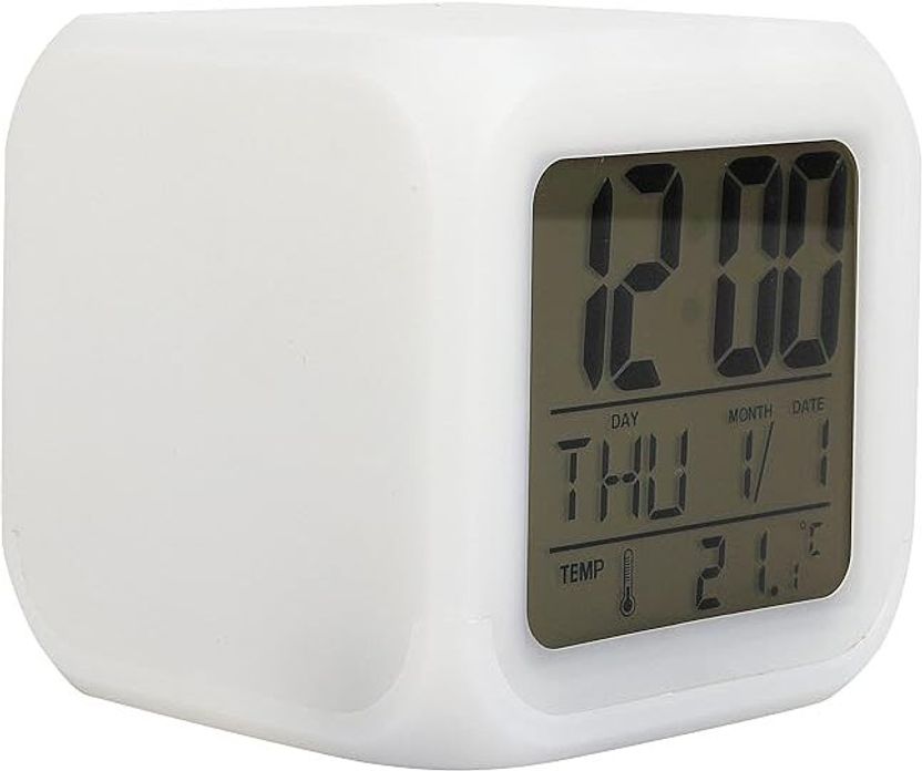 BLISS Digital White Clock - Image 3