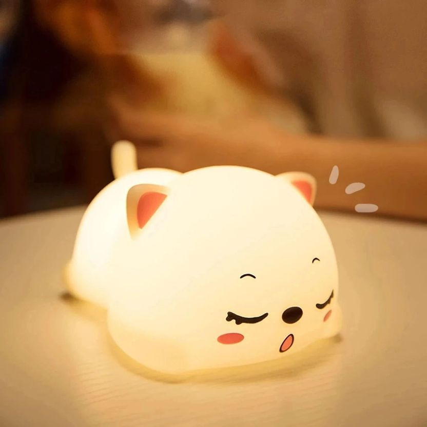 MILONI Cute Cat USB Rechargeable Lamp - Image 4