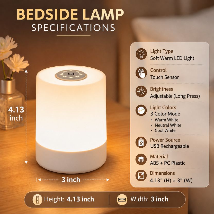 Refulgix Touch Control LED Table Lamp - Image 2