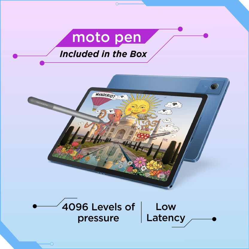 MOTOROLA pad 60 neo 8GB RAM 128GB ROM 11 inch Wi-Fi Blue 6300 Tablets - Image 5