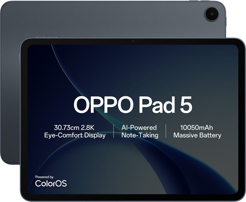 OPPO Pad 5 8GB 256GB 12-inch Black Tablet 7300 Tablets - Image 1
