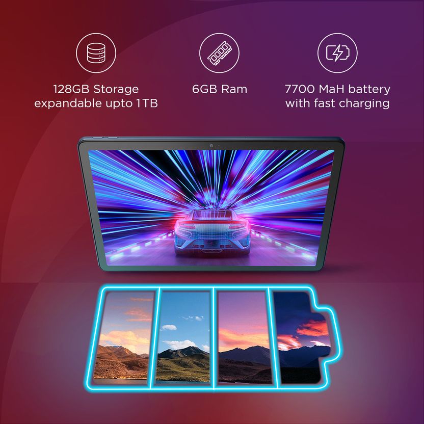 Lenovo M10 5G 6GB RAM 128GB ROM 10.61 inch Blue Tablet 695 Tablets - Image 2