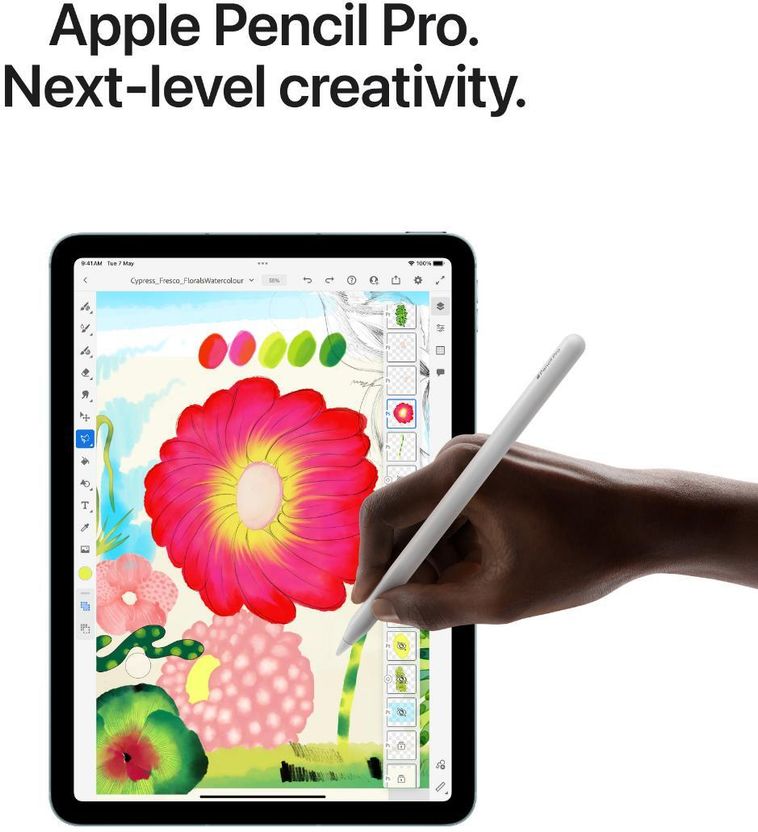 Apple iPad Air 2024 128GB 11 inch Wi-Fi M2 Chip Space Grey - Image 7