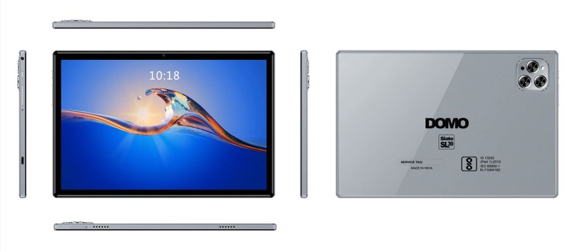 DOMO SL39 10.1 inch 4GB RAM 32GB ROM Tablet (Grey) - Image 4
