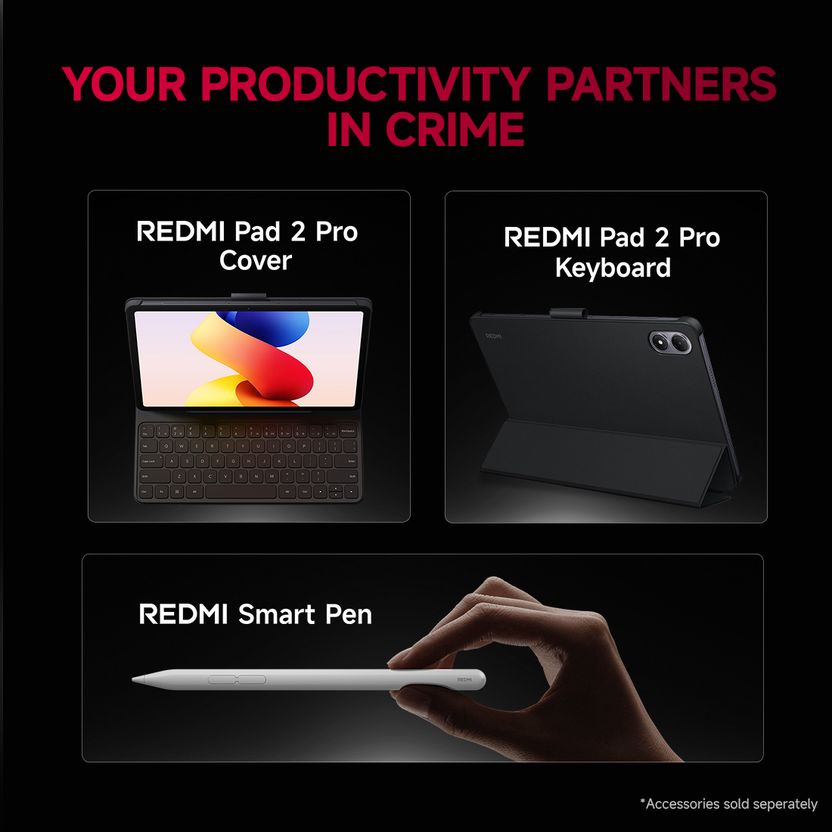 Redmi Pad 2 Pro 5G 8GB 128GB 12.1 inch Silver 4 Pack 4 Tablets - Image 9