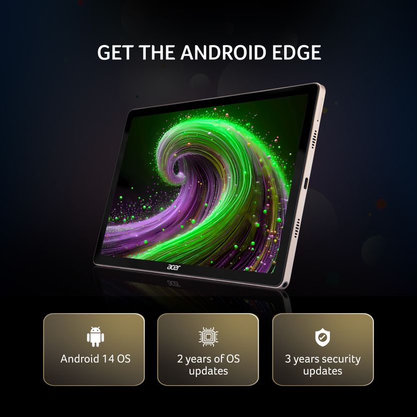 Acer Iconia Tab 6GB 128GB 10.36 inch Gold 99 Tablets - Image 9