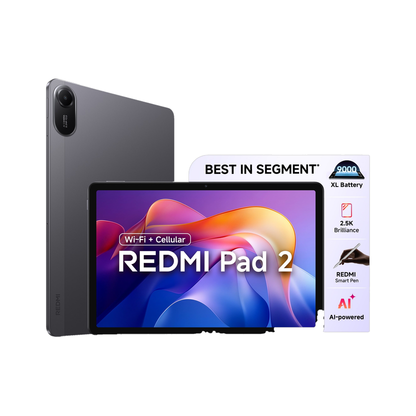Redmi Pad 2 6GB 128GB 11.0 inch Wi-Fi+4G Tablet - Image 1