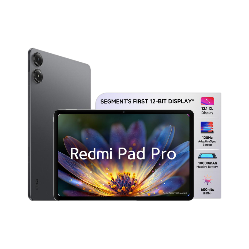 Redmi Pad Pro 6GB RAM 128GB ROM 12.1 inch Wi-Fi Tablet 2 Tablets - Image 1