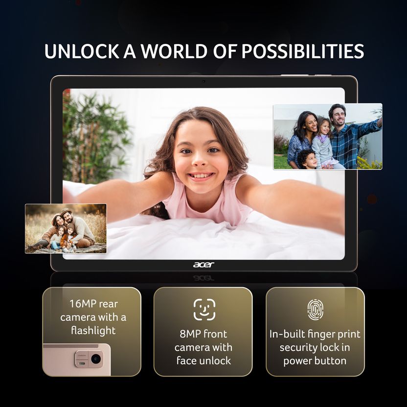 Acer Iconia Tab 6GB 128GB 10.36 inch Gold 99 Tablets - Image 8