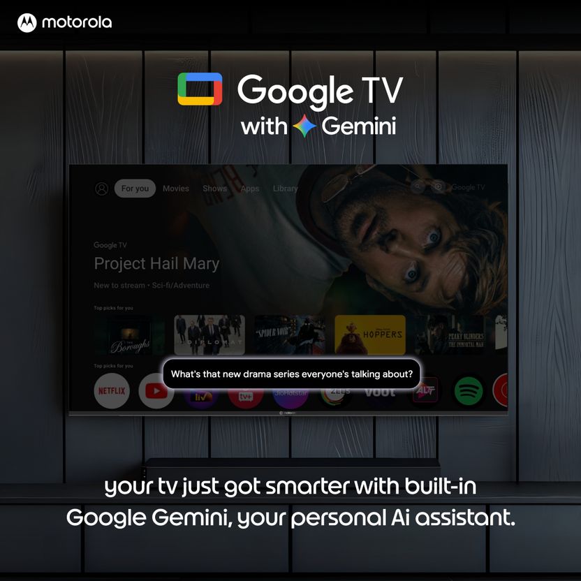 Motorola 50 inch QLED 4K Smart TV - Image 4