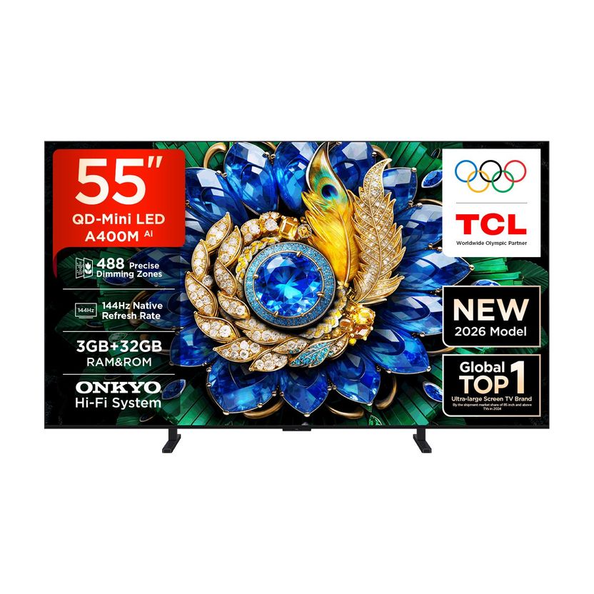 TCL A400M 138.71 cm (55 Inch) Ultra HD (4K) Mini LED Smart Google...more - Image 3
