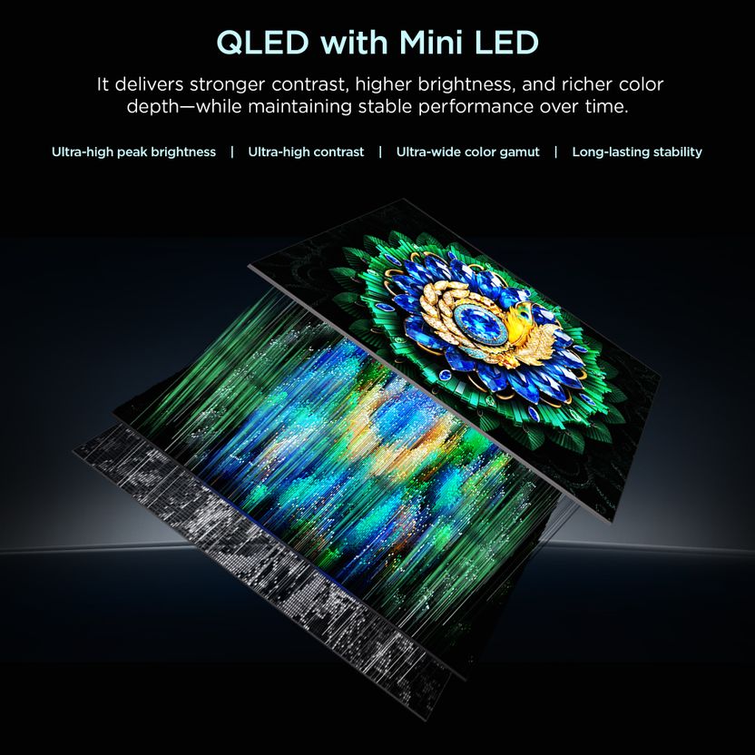 TCL A400M 138.71 cm (55 Inch) Ultra HD (4K) Mini LED Smart Google...more - Image 5