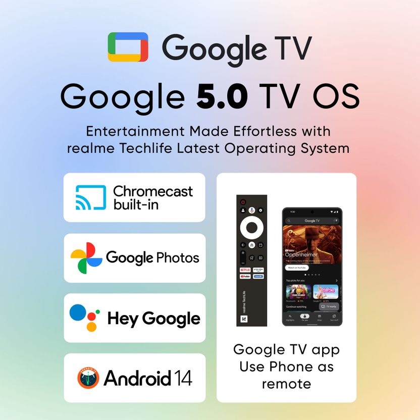 realme TechLife 50 inch 4K Smart Google TV - Image 4