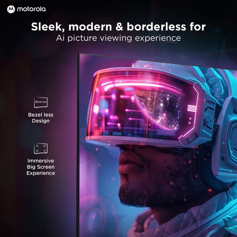 Motorola 50 inch QLED 4K Smart TV - Image 7