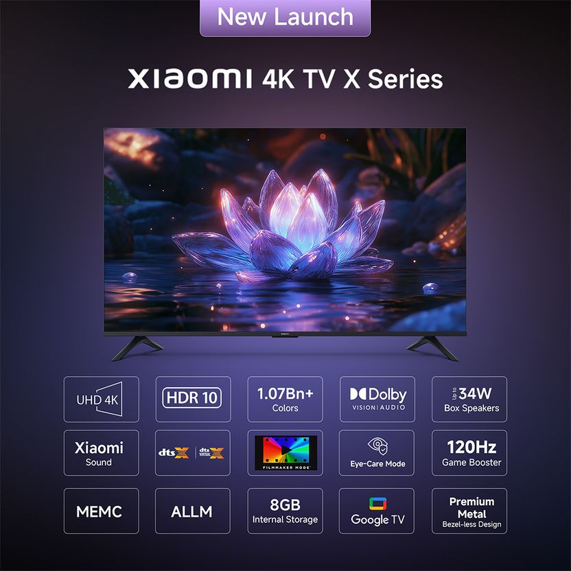 Xiaomi X Series 43 inch 4K LED Smart Google TV - Image 4