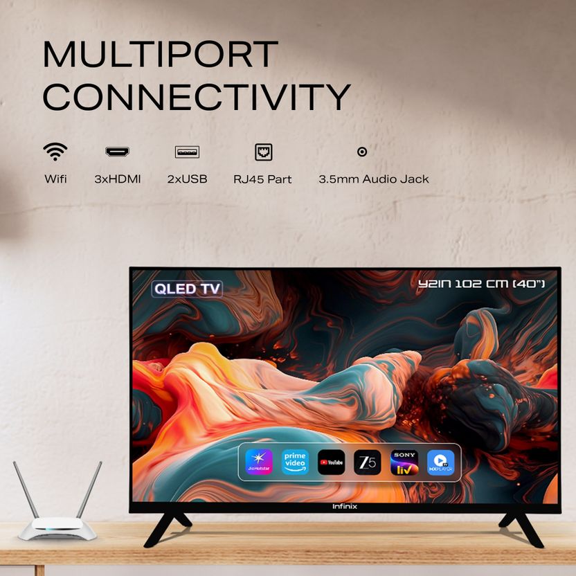 Infinix 40Y2IN 40 inch QLED Full HD Smart TV - Image 7