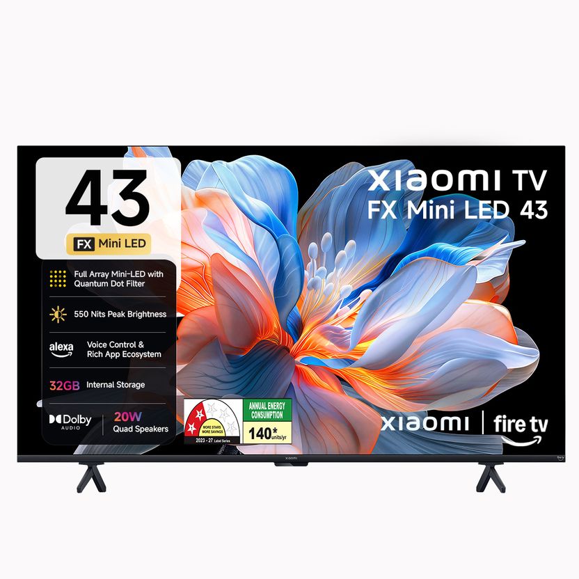 XIAOMI FX Series 43 inch 4K Mini LED Smart TV - Image 1