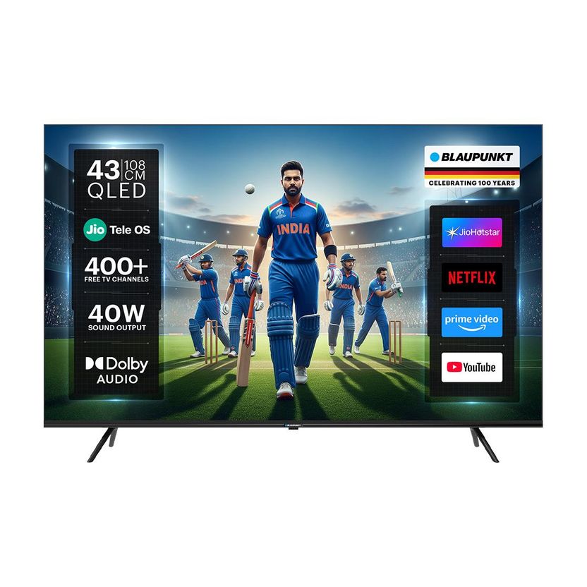 Blaupunkt 43 inch QLED 4K Smart TV - Image 1