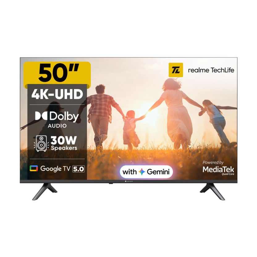 realme TechLife 50 inch 4K Smart Google TV - Image 1