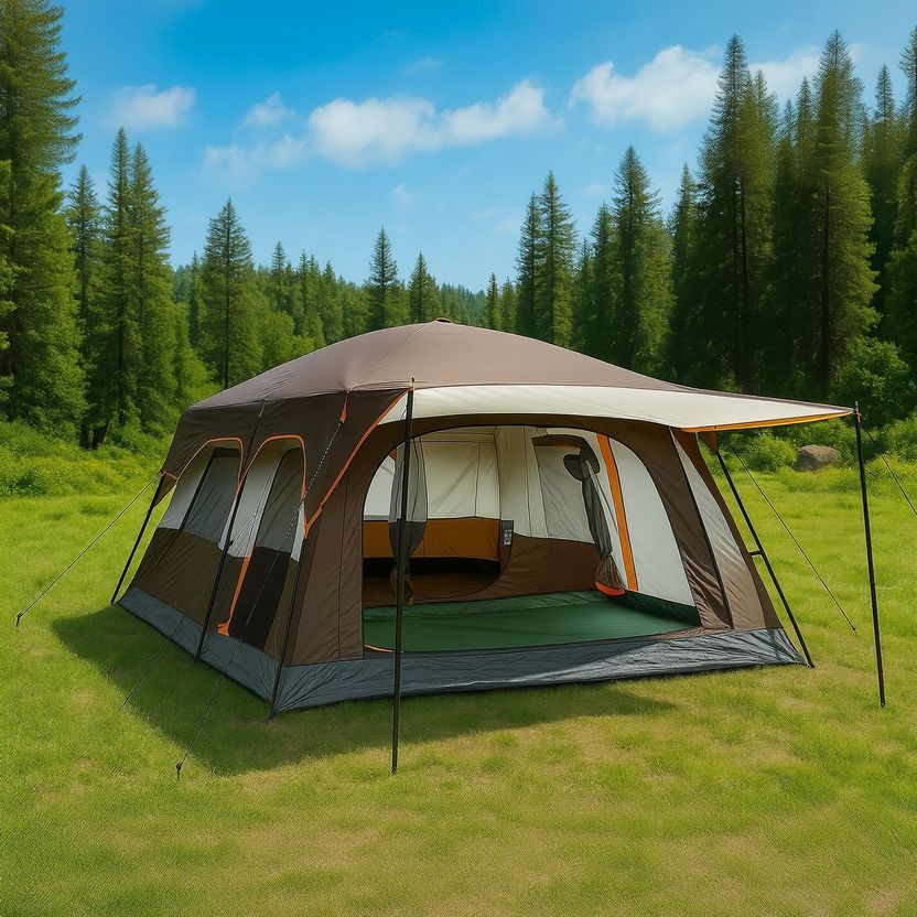 KriShyam 5-12 Person Camping Tent - Image 6