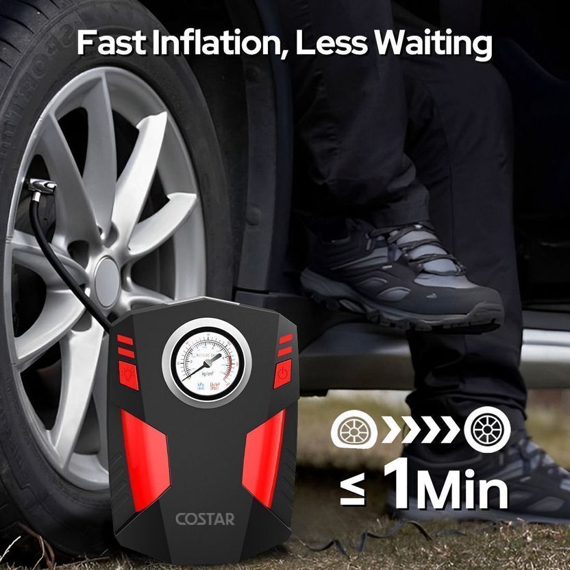 Costar Airboost 3 150 psi Tyre Air Pump - Image 2