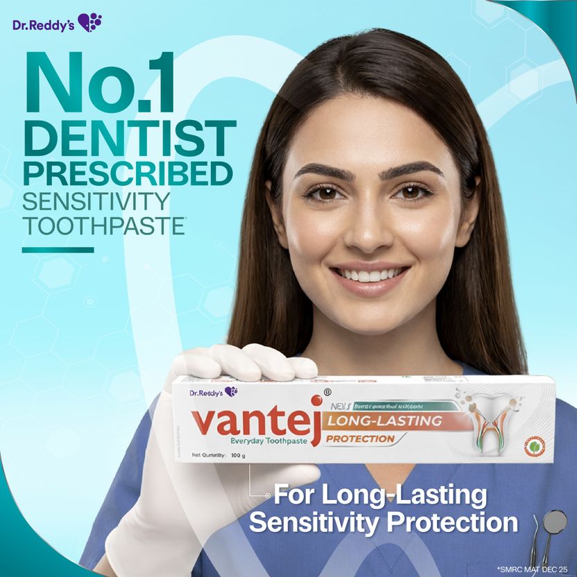 Dr. Reddy's Vantej Sensitivity Protection Toothpaste - Image 3