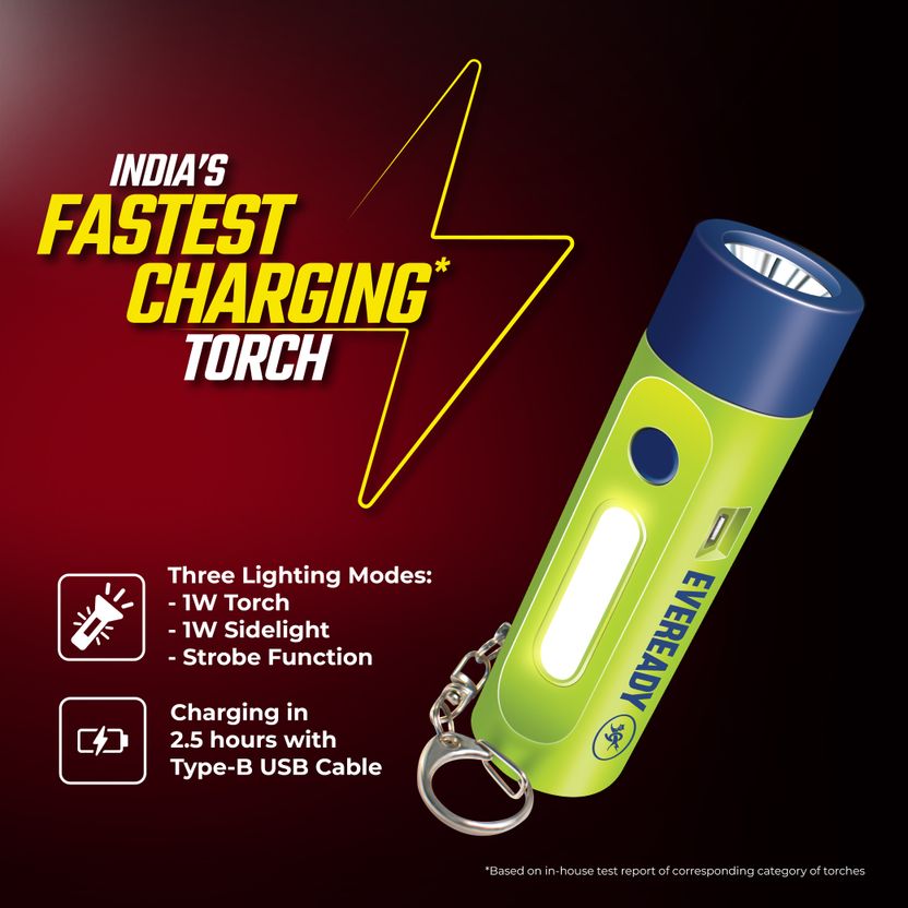 EVEREADY Siren DL 102 Flashlight with Alarm - Image 4
