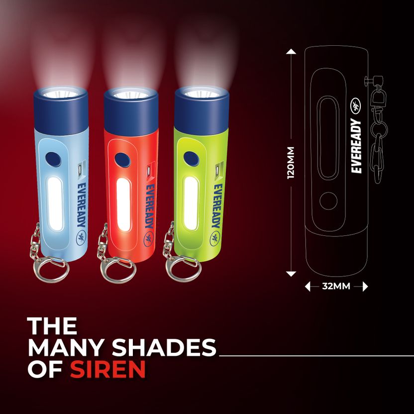 EVEREADY Siren DL 102 Flashlight with Alarm - Image 9