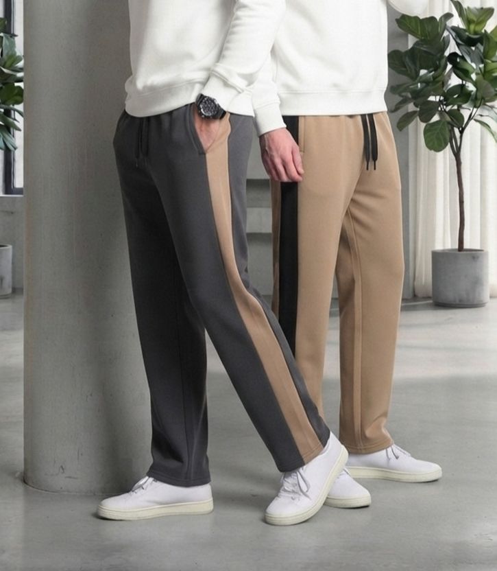 AVOLT Striped Multicolor Men Track Pants - Image 3
