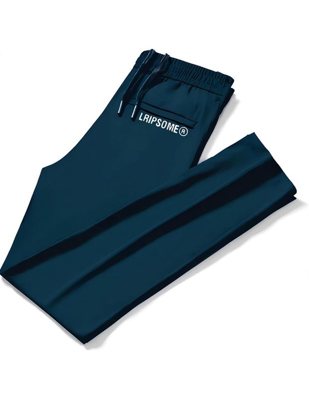 Lripsome Men Grey Track Pants - Image 4