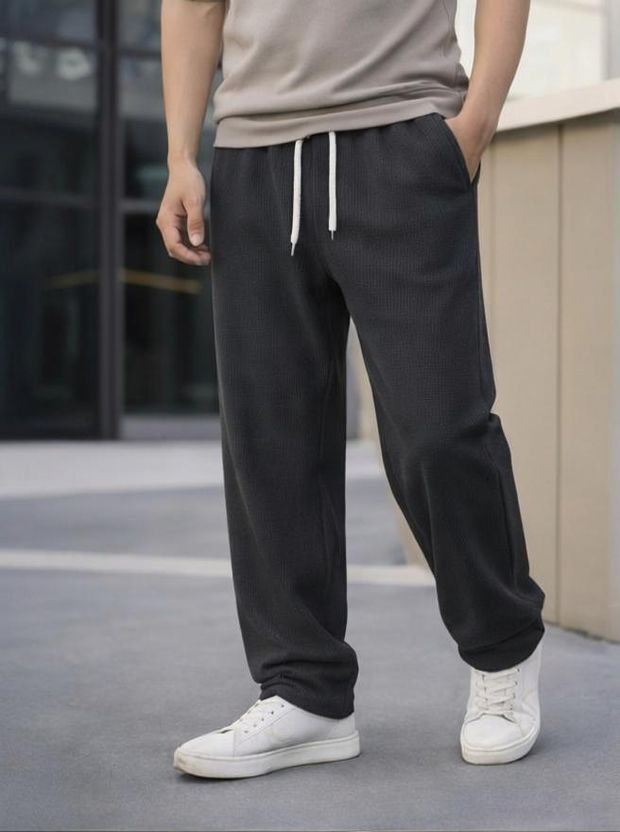 METRONAUT Men White Track Pants - Image 8