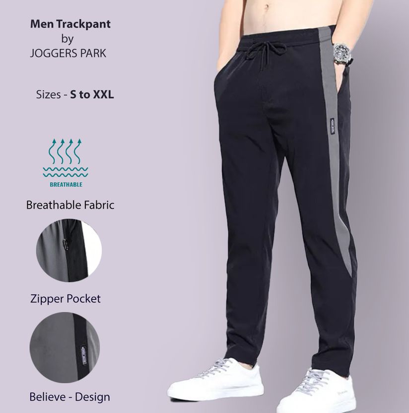 Joggers Park Striped Multicolor Track Pants - Image 6