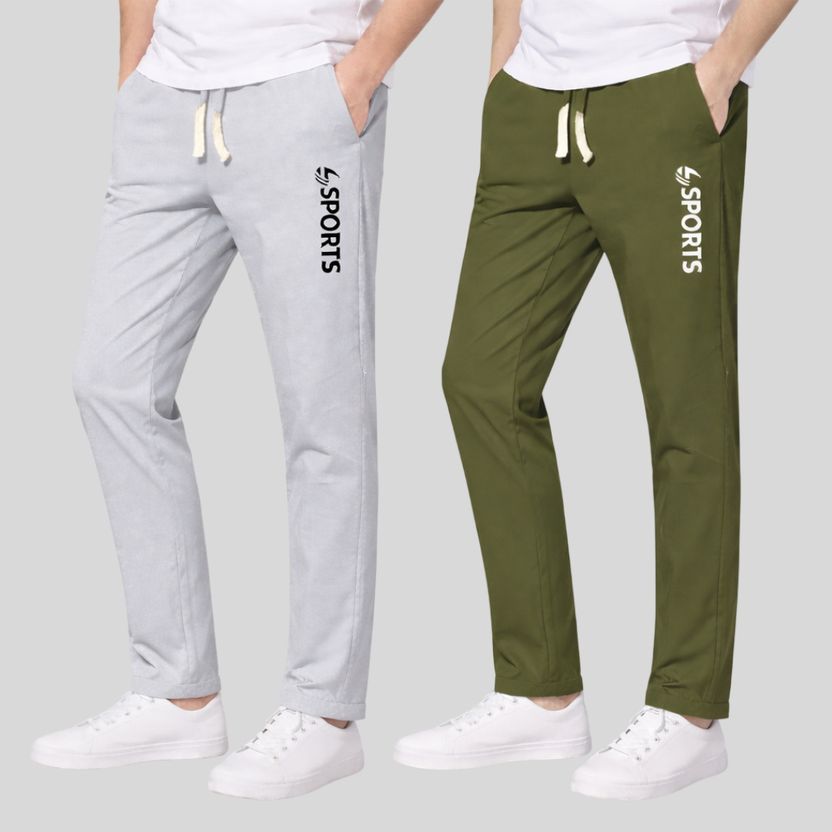FASHION SARK Printed Black Track Pants - Image 7