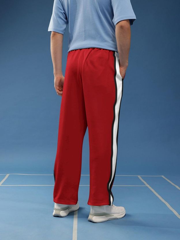 WARYAR Men Red Track Pants - Image 2