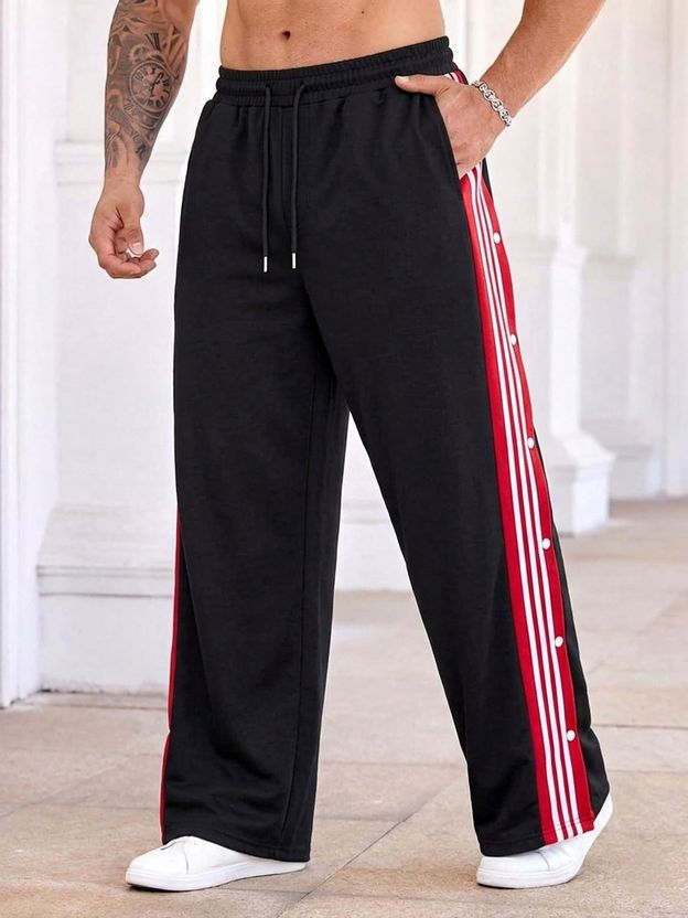 FLYcollection Men Grey Track Pants - Image 9