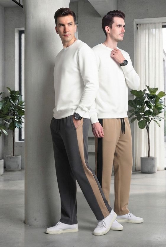 AVOLT Striped Multicolor Men Track Pants - Image 5