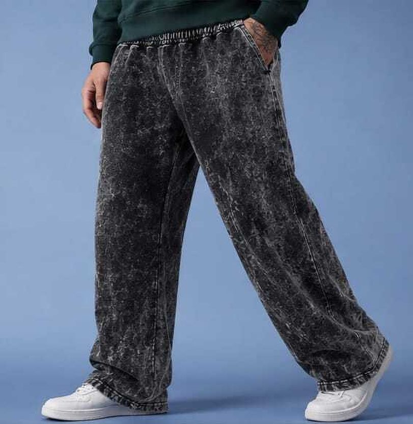 Kalp Grey Track Pants - Image 2