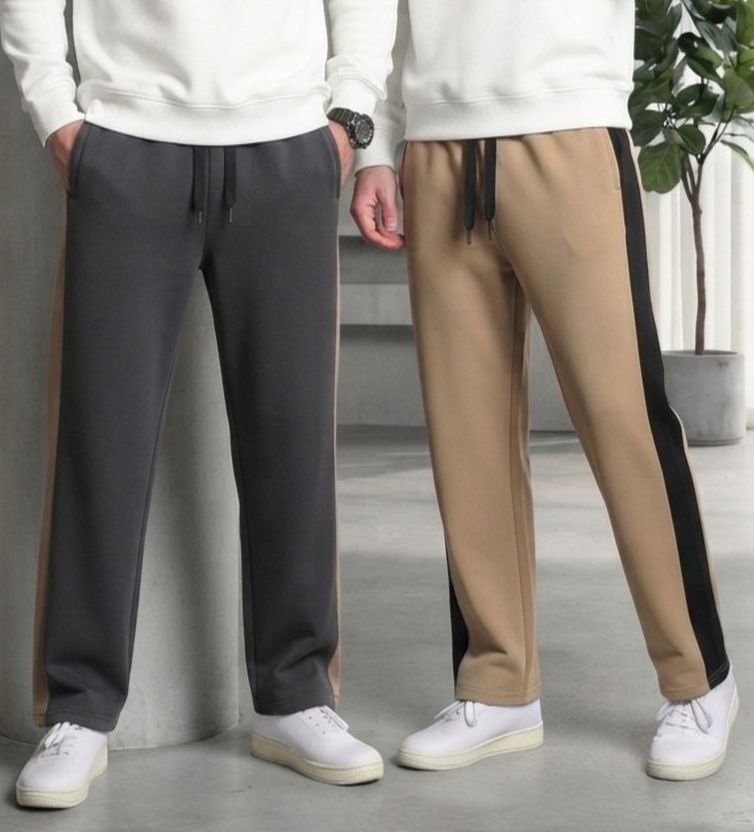 AVOLT Striped Multicolor Men Track Pants - Image 2