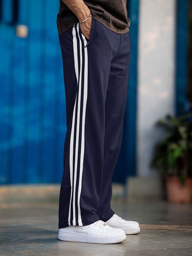 FOXTER Men Grey Track Pants - Image 7