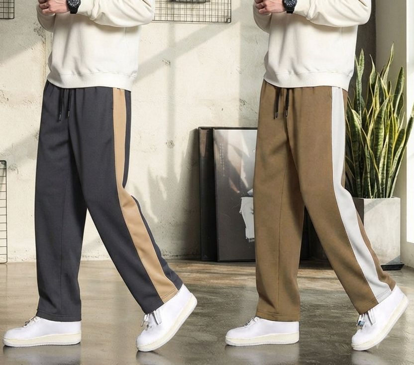 AVOLT Striped Multicolor Men Track Pants - Image 6