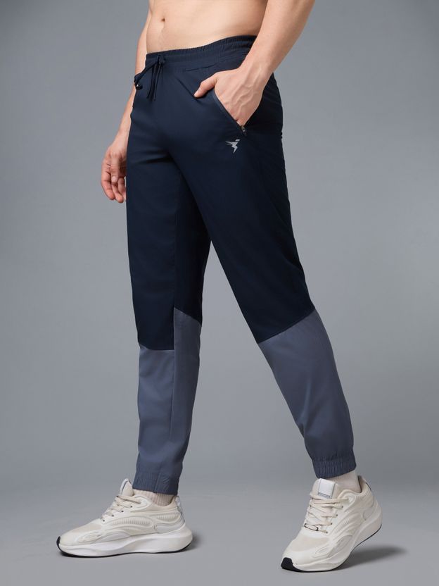 TECHNOSPORT Men Blue Track Pants - Image 3