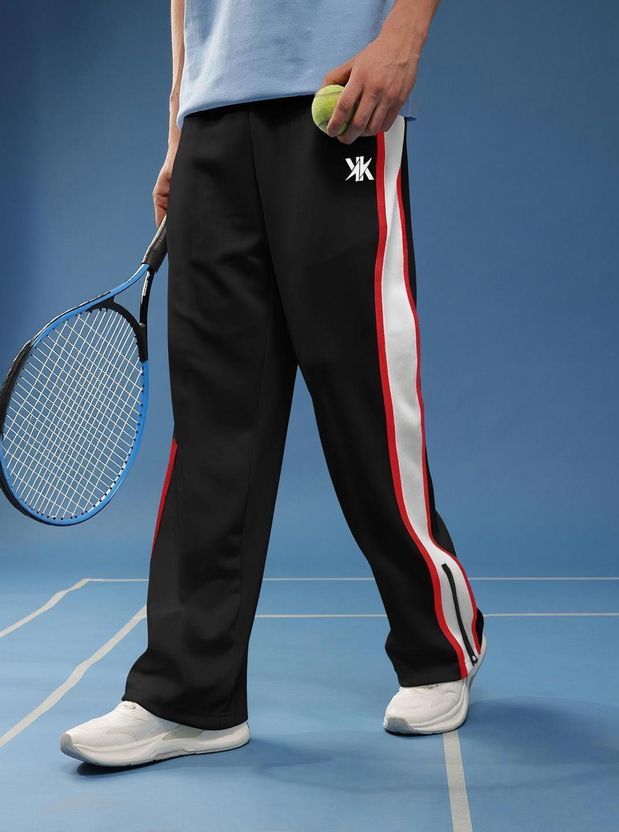WARYAR Men Red Track Pants - Image 6