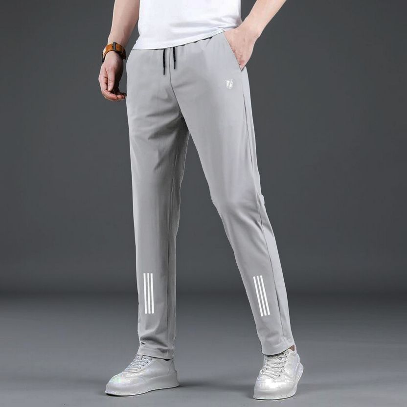 ROYSTER CALLUS Men Grey, Black Track Pants - Image 4