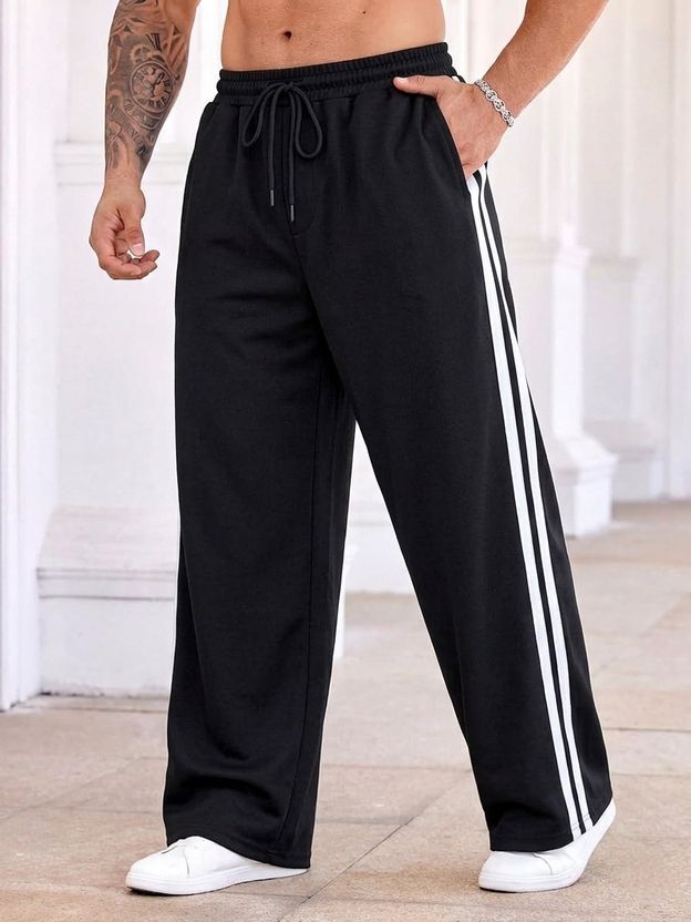 FLYcollection Men Grey Track Pants - Image 8