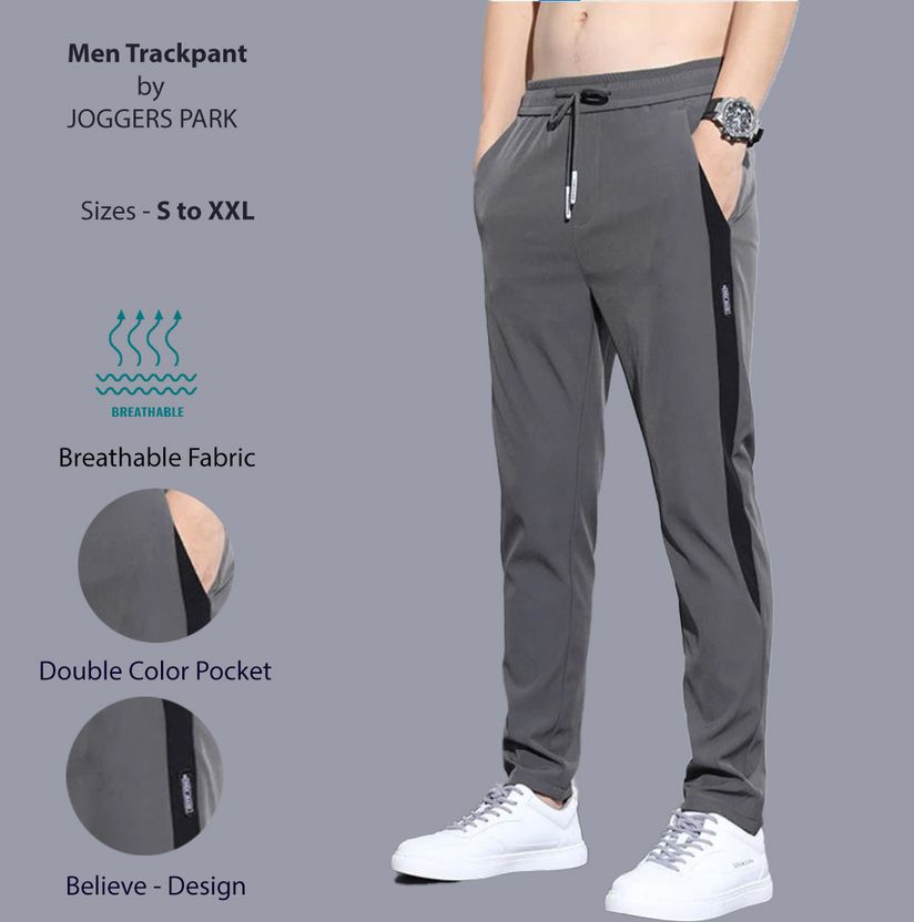 Joggers Park Striped Multicolor Track Pants - Image 10