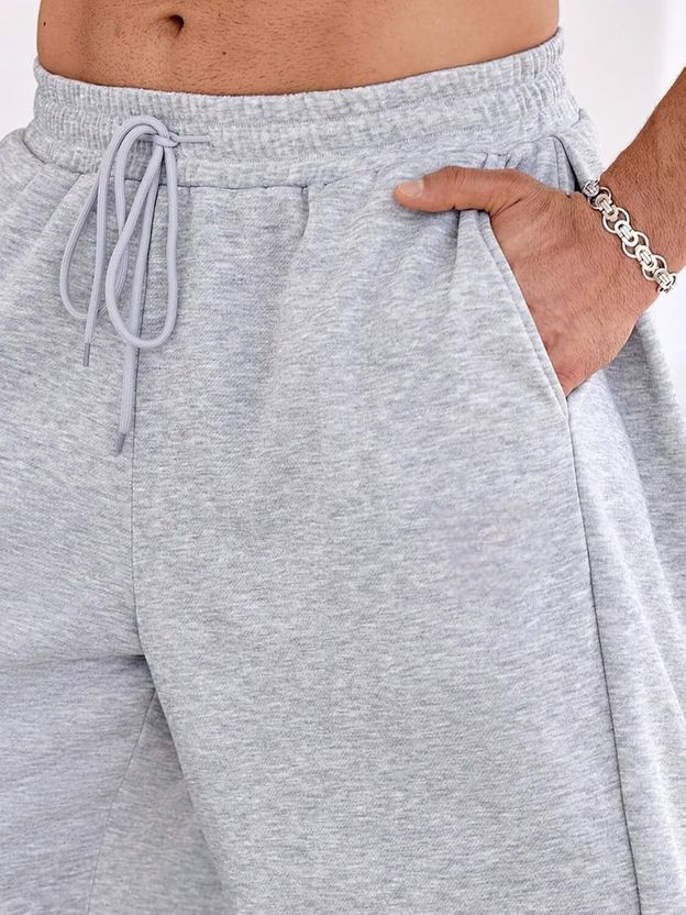 FLYcollection Men Grey Track Pants - Image 4