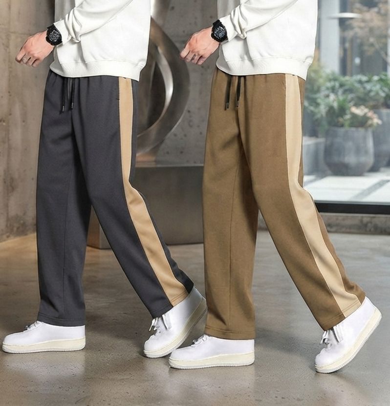 AVOLT Striped Multicolor Men Track Pants - Image 9
