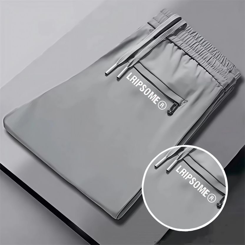 Lripsome Men Grey Track Pants - Image 2